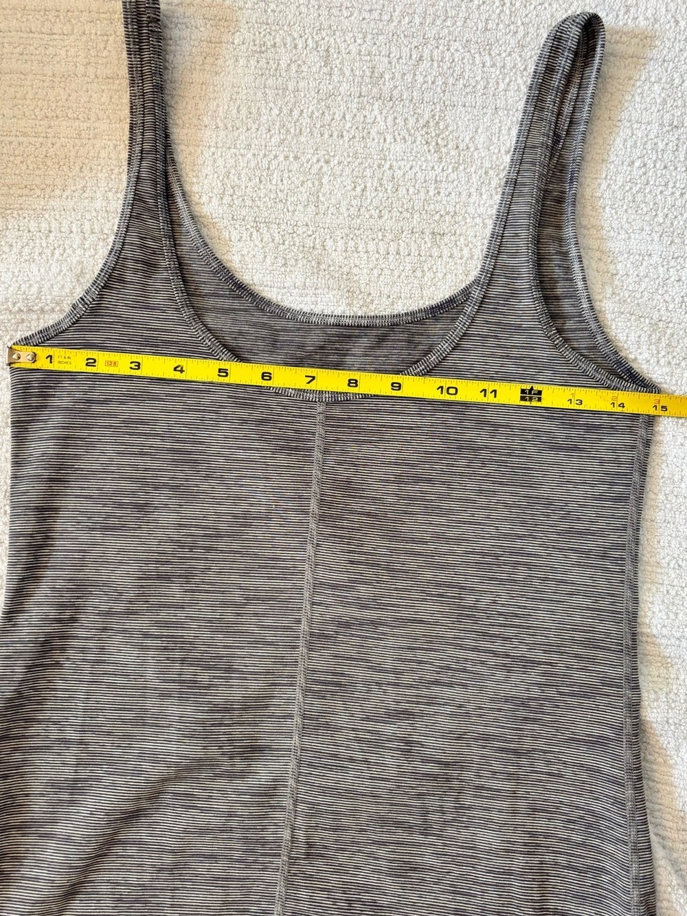 Lululemon Women’s Scoop Neck Sleeveless Daily Tank in Wee Are From Space Coal Fo - Picture 9 of 10
